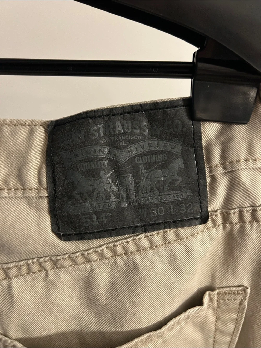 Levi's Men's Straight Jeans in Beige